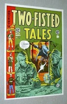 Rare vintage original EC Comics Two-Fisted Tales 41 comic book cover art poster - £21.13 GBP