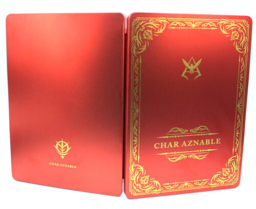 New Rare Official Limited Edition Gundam Char Aznable G2 Steelbook Case ... - $19.79