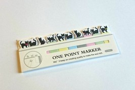 BLACK CATS DESIGN Sticky Page Book Marker Notes 150 Markers Total - £3.91 GBP