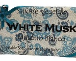 Sapone Vegetale Muschio Bianco White Musk Bar Soap Hand Made In Italy 10... - $12.95