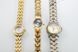 Seiko Caravelle Bulova Relic Watch Women Stainless Gold Silver Non-working Parts - $23.93