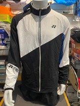 Yonex 21F/W Men&#39;s Woven Badminton Jacket Apparel Black [110/US:L] NWT 213WU005M - £56.31 GBP