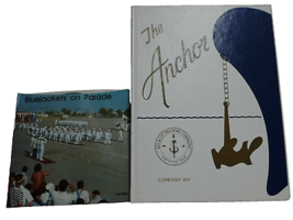 The Anchor boot camp book Company 014 and Bluejackets on Parade record 1984 - $29.99