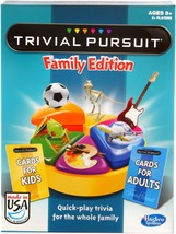 Trivial Pursuit Game Family Edition Board Game Family Trivia Games for Adults an - £31.62 GBP