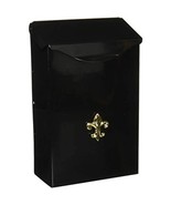 Gibraltar Mailboxes Classic Small Capacity Galvanized Steel Black, Wall-... - $28.34