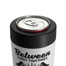 Camping Insulated Can Holder | Black Screw on Lid | Keeps Drinks Cool in Hot Wea - £26.34 GBP