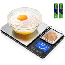 0.001Oz/33Lbs Dual Platform Food Kitchen Scales Digital Weight Grams And... - £35.40 GBP