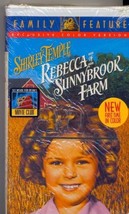 SHIRLEY TEMPLE REBECCA OF SUNNYBROOK VHS, NEW - FIRST TIME IN COLOR - £12.39 GBP