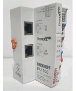 BeckHoff EK1100 EtherCAT Coupler, E-Bus Terminal, RJ45 Connection, 24 VDC - €40,80 EUR