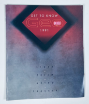 1991 Geo Storm, Prizm, Metro Dealer Showroom Sales Brochure Guide Catalog - £7.55 GBP