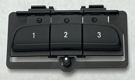 GM overhead roof console Homelink garage door opener buttons. Black - £3.14 GBP