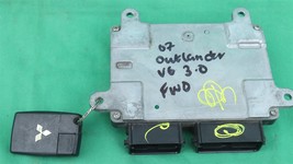07 MITSUBISHI Outlander 3.0 ECM ECU Immob Computer Ignition Smart FOB 1860A726 image 12