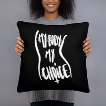Feminist Gift, Pro Choice Pillow, Feminism Pillow, Feminist Pillow, Womens Right - £23.18 GBP