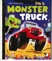 I&#39;m A Monster Truck Little Golden Book - £5.29 GBP