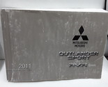 2011 Mitsubishi Outlander sport and RVR Owners Manual - $49.49