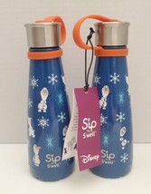 2 x Sip by Swell Disney Frozen Snowman Olaf Trusty Sidekick 10oz Blue/Orange New - £19.35 GBP