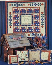 Home Sweet Home Cross Stitch &amp; Quilting Pattern Special Stitches  #LSS-1... - £4.43 GBP