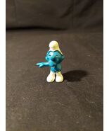 Smurfs Laughing &amp; Pointing Smurf Prank 20011 Rare Vintage Display Figure - $151.69 MXN