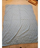 Twin Size Light Blue Throw Blanket, 66&#39;&#39; x 84&#39;&#39; - $9.49