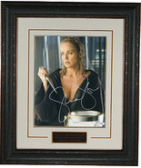 Sharon Stone signed Basic Instinct 2 11x14 Photo Leather Framed Holding ... - £199.05 GBP