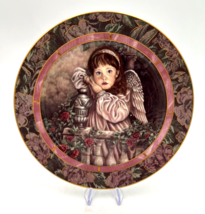 Hope Collector Plate ~ Gardens Of Innocence ~ Donna Richardson 1993 Angels - $14.99