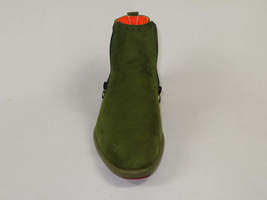 Men's TAYNO Chelsea Chukka Soft Micro Suede Zip up Boot Coupe S Lime image 3