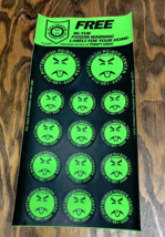 Defunct Thrift Drug store Mr Yuk stickers Pittsburgh poison center - $27.08 CAD