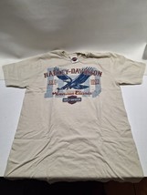 Harley Davidson Grand Canyon Sedona Arizona Graphic T-shirt Men Size L white - £10.24 GBP