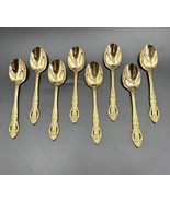 ESTIA Baroque 24K Gold ElectroPlate Flatware Tablespoons Set Of 8 Glossy... - $41.14 CAD