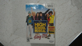 Wii High School Musical Sing, It Includes Logitech Microphone, Sealed. LooK - £20.86 GBP