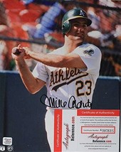 Mike Aldrete Signed Autographed 8x10 Photo - Oakland A&#39;s - $15.00