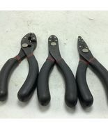 Craftsman USA Made 3 Pc Set Steel Plier Set 45758, 45755,45750 Soft Grip... - $651.55 MXN