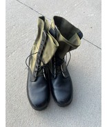 NEW GENUINE USGI 1988 US ARMY JUNGLE BOOTS - SIZE 9W - $493.71 CAD