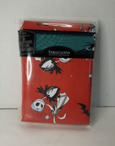 NEW Vinyl Tablecloth The Nightmare Before Christmas 60X84 Inches - $14.96