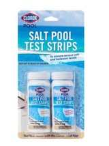 Clorox Salt Pool Test Strips, 10 Strips-Salt Level, 25 Strips Balancer/C... - $17.95