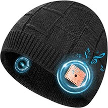 Bluetooth Beanie Hat Wireless Beanie for Men - £19.18 GBP