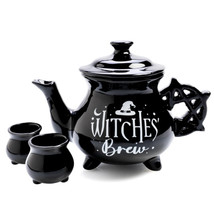 Witches&#39; Brew Cauldron - Tea Set - £34.50 GBP