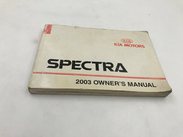 2003 Kia Spectra Owners Manual Handbook OEM K03B07004 - $35.99