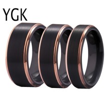 New Luxury Wedding Rings For Women Fashion Engagement Female Ring 100% Tungsten  - £29.27 GBP