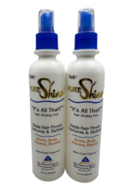 Hask Pure Shine It’s All That HR2 Factor 4 Water Fresh Fragance Hair Styling 2pk - £39.32 GBP