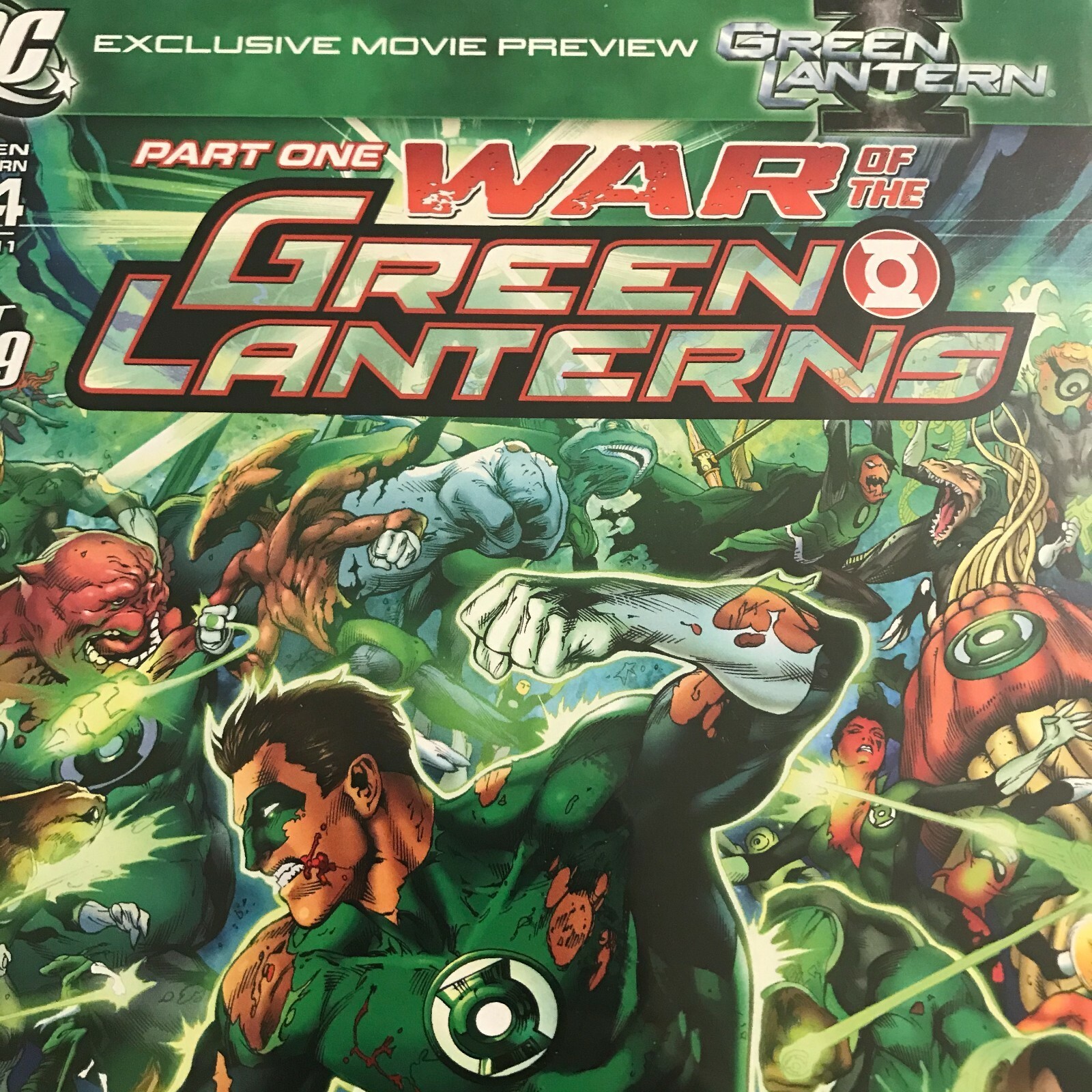 2011 DC Comics Part One War of the Green Lanterns Comic Book #64 Item image 5