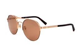 POLICE Lewis Hamilton Sunglasses Shiny Copper/Gold Frame W/ Brown Mirror Lens - £38.28 GBP