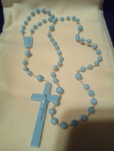 Vintage Plastic Rosary - $57.10 MXN