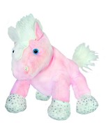 Glitter the Pink Horse 16&quot; Make Your Own Stuffed Animal- No Sew Kit w/ B... - $23.46