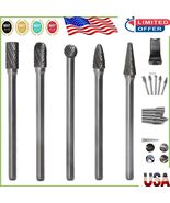 Durable 1/4&#39;&#39; Extended Carbide Burrs Set for Die Grinders - Multi-Use To... - $1,400.87 MXN