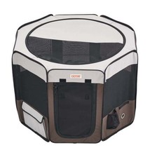 Foldable Pet Playpen, 36 inch Portable Dog Playpen, Crate Kennel for Pup... - $47.87