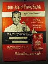 1950 Pall Mall Cigarettes Advertisement - Guard against - £14.72 GBP