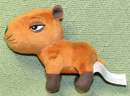 Disney Encanto Capybara Plush Chiguiro Chispi 6&quot; Stuffed Animal Brown Character - £7.18 GBP