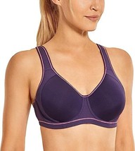 SYROKAN Women&#39;s Sports Bra with Underwire and Great Back Support (A262) - £9.41 GBP