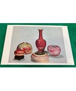 Vintage National Gallery of Art Postcard, Peach Bloom Porcelains - $84.73 MXN